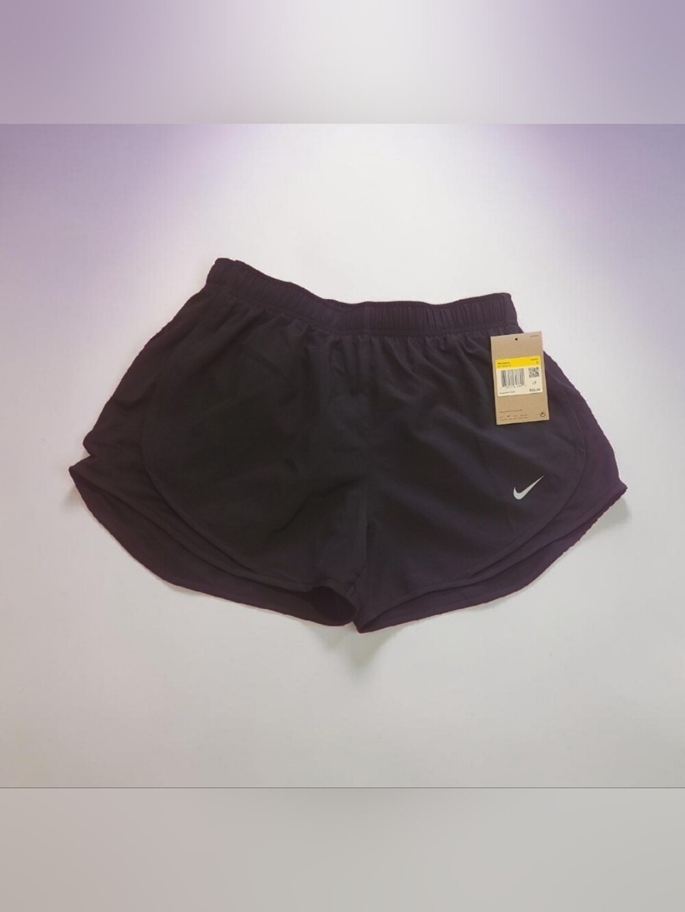 Nike Dri-FIT Womens Black 3" Tempo Lined Running Shorts Size Small NWT